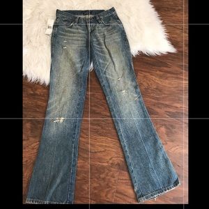 Ralph Lauren distressed denim jeans
